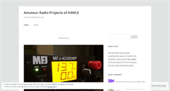 Desktop Screenshot of k4wle.com